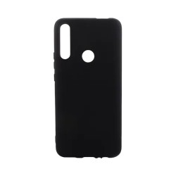 Capa de Silicone Macio para Huawei P Smart Z Preto Capa de Silicone Macio para Huawei P Smart Z Preto